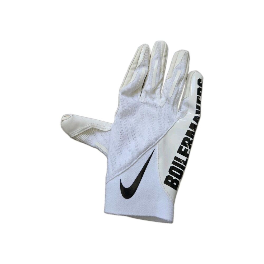 Nike Vapor Jet Football Receiver Glove White Boilermakers Purdue XL REPLACEMENT